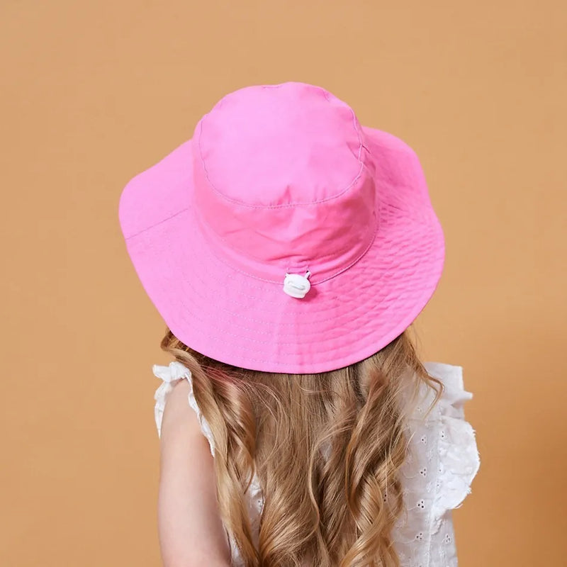 Chapéu Infantil Unissex Estilo Pescador – Proteção Solar com Orelhinhas, para Bebês e Crianças (0 a 8 anos)