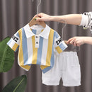 Conjunto Infantil Menino Verão – Camiseta e Shorts em Algodão 2 Peças com Estampa Divertida
