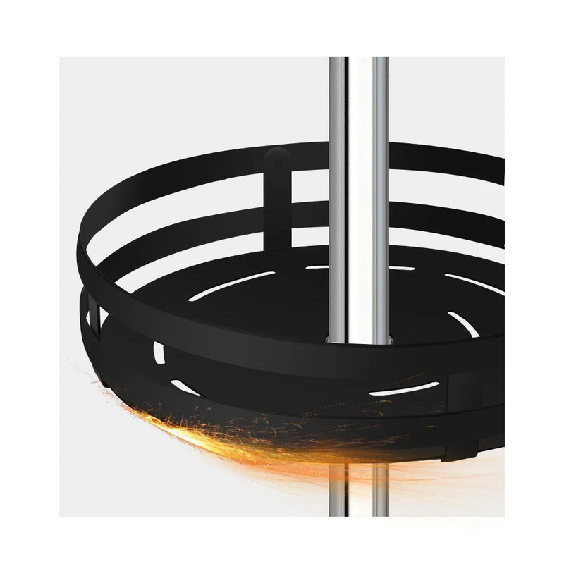 Organizador de Temperos Giratório 360° | Bandeja Antideslizante para Potes e Latas | Suporte para Cozinha e Acessórios