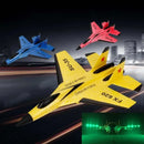 Avião RC SU35 FX620/FX820 – Modelo Planador com Controle Remoto 2.4G e Luzes LED