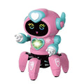 Robô Musical Infantil com Luzes LED – Brinquedo Educativo com Dança e Movimento para Crianças