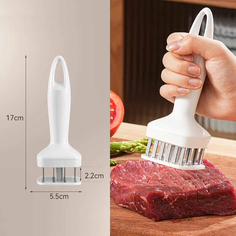 Amaciador de Carne Dupla Face | Martelo de Bife com Cabo Confortável