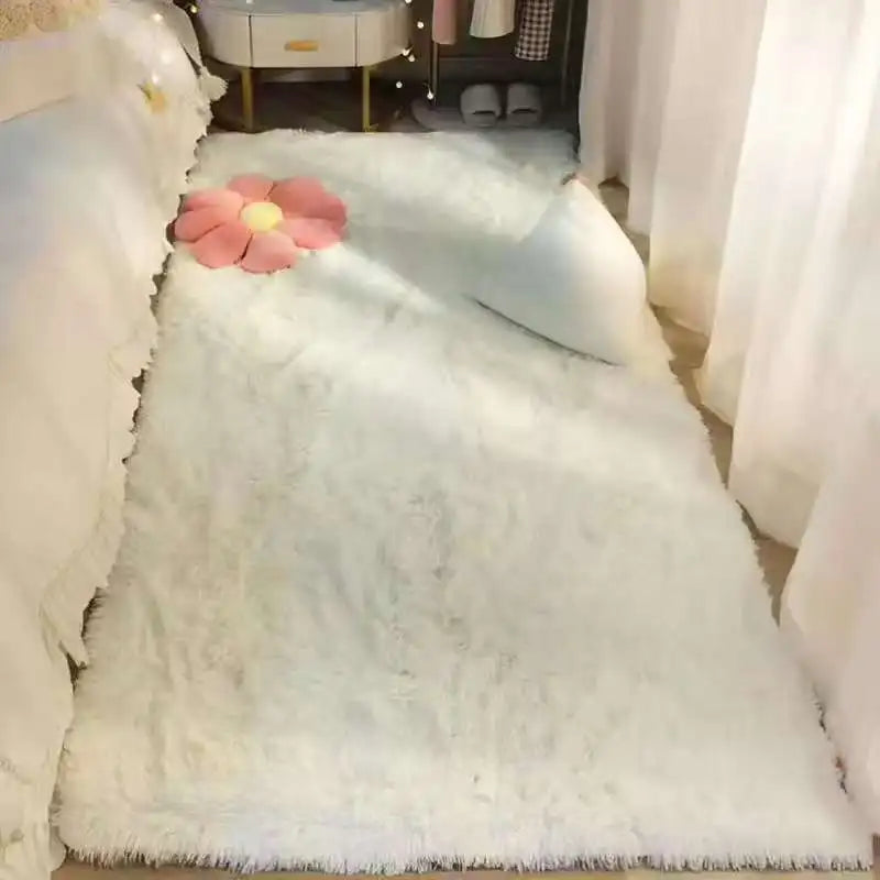 Tapete Tie-Dye Macio VIKAMA para Sala, Quarto e Crianças | Pelúcia Antiderrapante e Lavável à Máquina