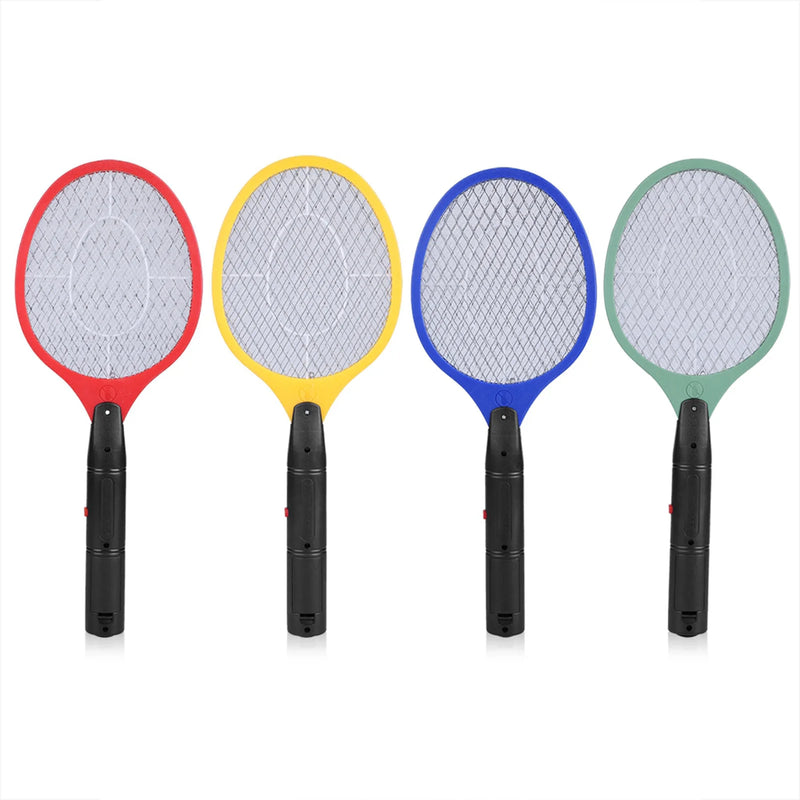 Raquete Elétrica Contra Mosquitos e Insetos | Mata Moscas e Mosquitos Sem Fio | Bug Zapper Portátil para Casa, Cozinha e Camping