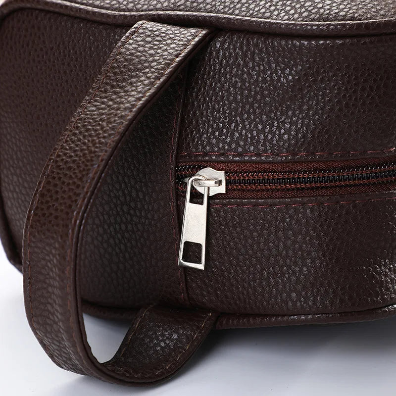 Bolsa de Cosméticos Personalizada GZGUANDA – Grande Capacidade com Zíper, Monograma e Inicial Gravada, Viagem e Negócios