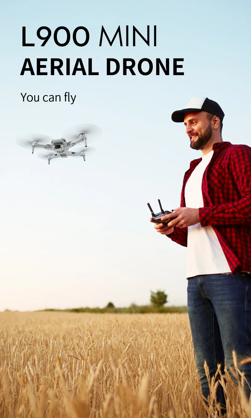 L900 Pro GPS Drone 4K – Quadcopter Profissional com Câmera Dupla, WiFi 5G, Motor Brushless e Alcance de 1,2KM