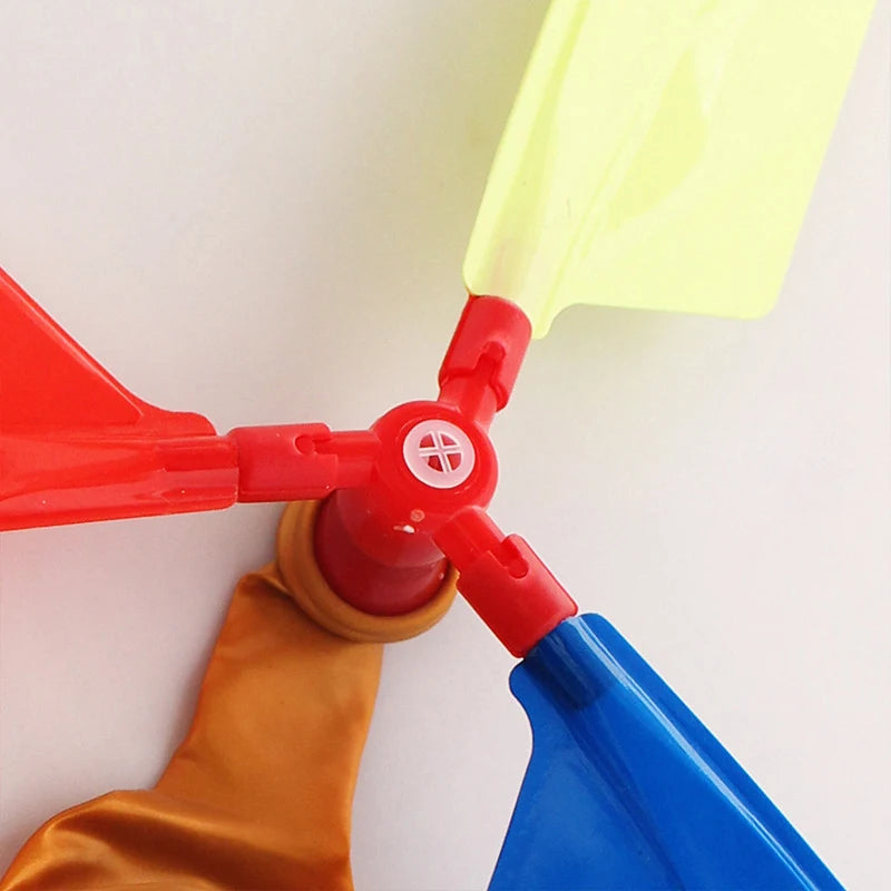 6PCS Helicóptero de Balão – Brinquedo Divertido para Crianças, Festa de Aniversário e Dia das Crianças