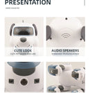 Robô Cachorro Inteligente com Controle Remoto – Brinquedo Eletrônico Programável para Crianças