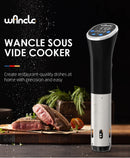 Circulador de Imersão Sous Vide Wancle 1100W | Cozimento Preciso com Tela LCD Touch | À Prova d’Água IPX7 | Controle Digital para Frango, Carne, Peixe e Vegetais