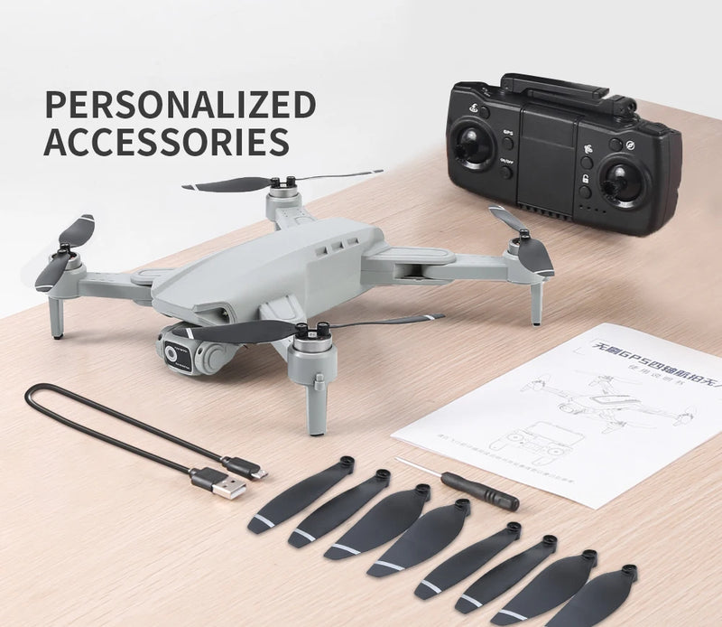 L900 Pro GPS Drone 4K – Quadcopter Profissional com Câmera Dupla, WiFi 5G, Motor Brushless e Alcance de 1,2KM