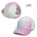 Boné Infantil de Beisebol Ajustável para Meninas – Chapéu de Sol Esportivo de Verão (53/56cm)