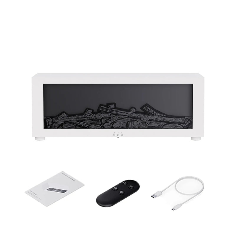 Umidificador de Ar com Óleos Essenciais – Difusor de Aroma Automático com Luz LED e Controle Remoto