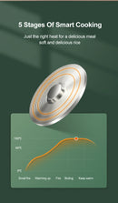 Mini Panela Elétrica de Arroz BALASHOV | Cozinha Doméstica para 1-2 Pessoas | Panela de 1,2L com Função de Aquecimento e Vaporizador