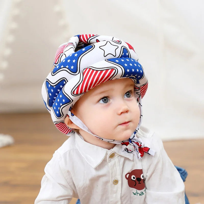 Capacete de Segurança Infantil Anti-Queda – Proteção de Cabeça para Bebês e Toddlers (1 a 3 anos)