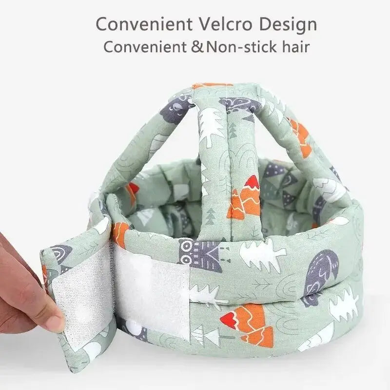 Capacete de Segurança Infantil Anti-Queda – Proteção de Cabeça para Bebês e Toddlers (1 a 3 anos)