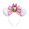 Tiaras com Orelhas do Mickey e Laços Disney – Acessórios de Cabelo para Bebês, Crianças e Adultos
