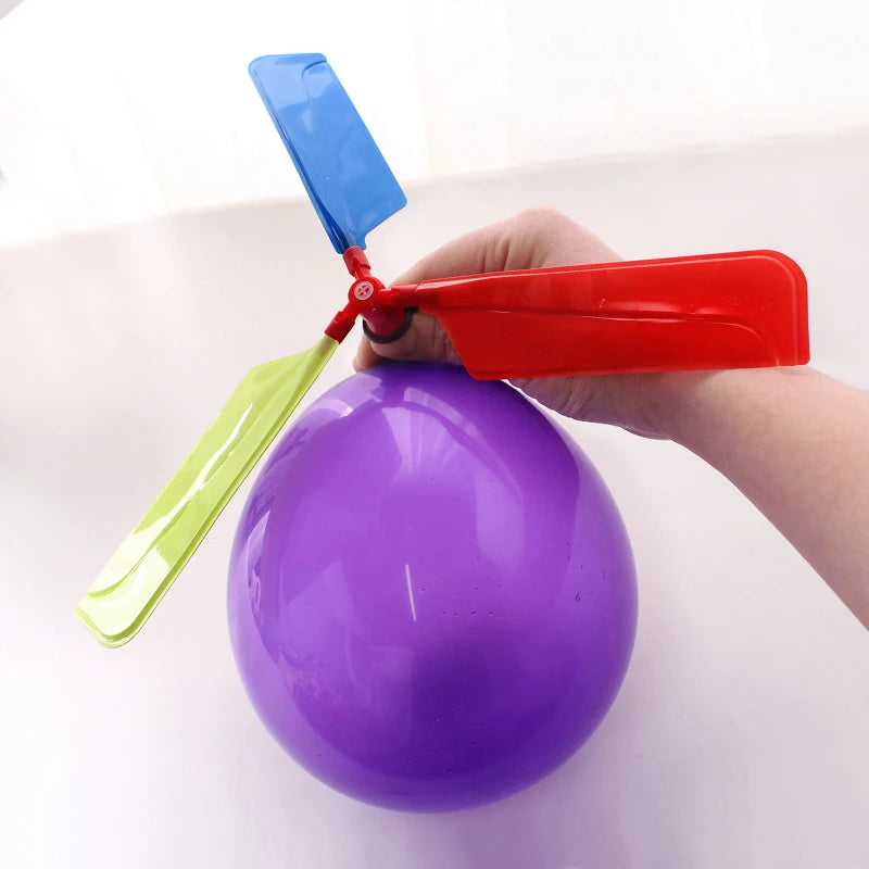 6PCS Helicóptero de Balão – Brinquedo Divertido para Crianças, Festa de Aniversário e Dia das Crianças