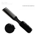 Pente Profissional Antiestático para Cabelo – Barber e Salão, Escova de Corte com Dentes Largos