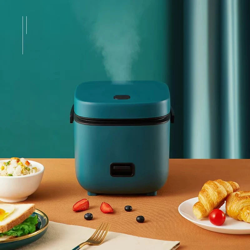 Mini Panela Elétrica de Arroz BALASHOV | Cozinha Doméstica para 1-2 Pessoas | Panela de 1,2L com Função de Aquecimento e Vaporizador