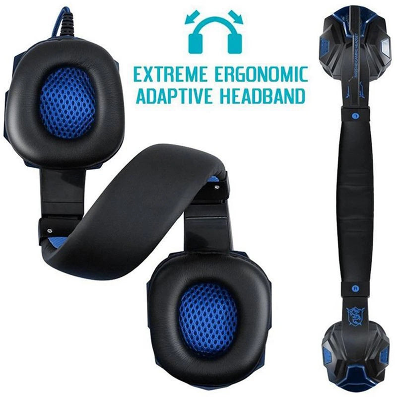 Fone de Ouvido Gamer Virwir – Com Fio 3,5mm, Microfone Ajustável, Bass Stereo, Compatível com PS4/PS5, Xbox, Smartphone e PC