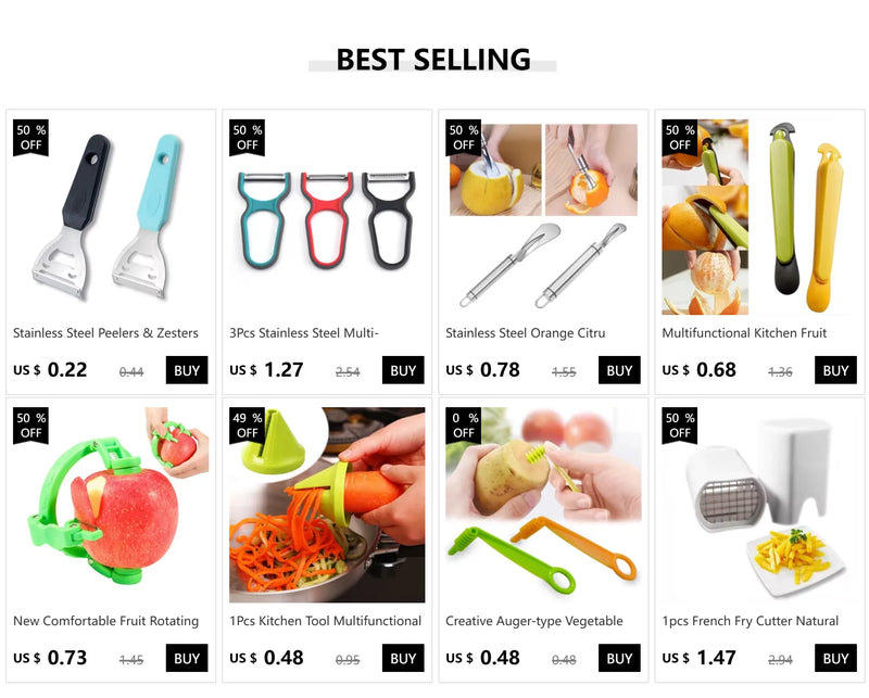 Fatiador de Abacate em Aço Inoxidável | Cortador 3 em 1 para Frutas – Ferramenta Multifuncional de Cozinha