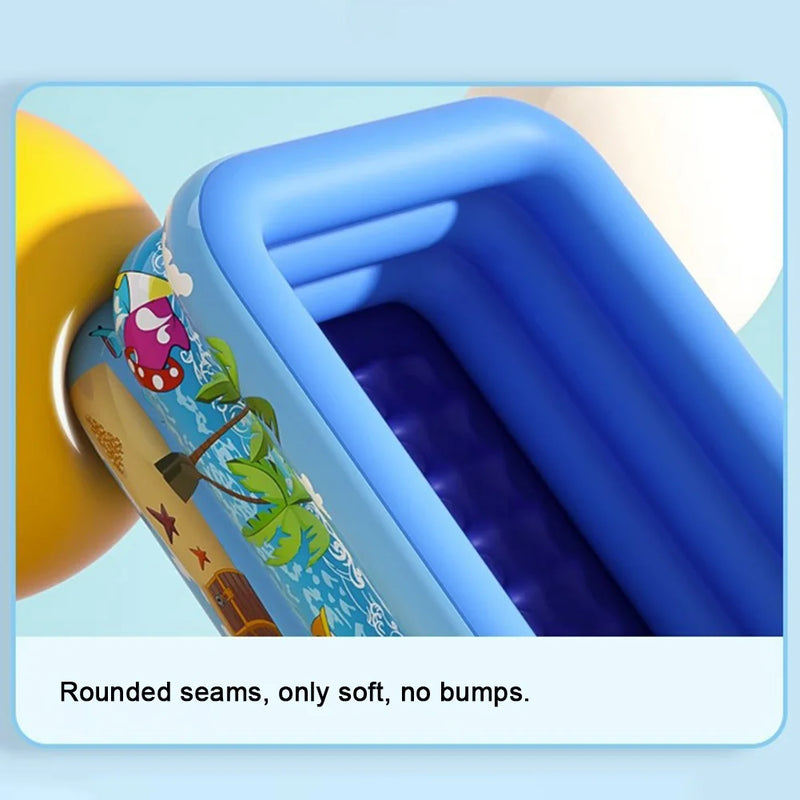Piscina Inflável para Crianças – Baby Pool para Diversão de Verão Indoor e Outdoor