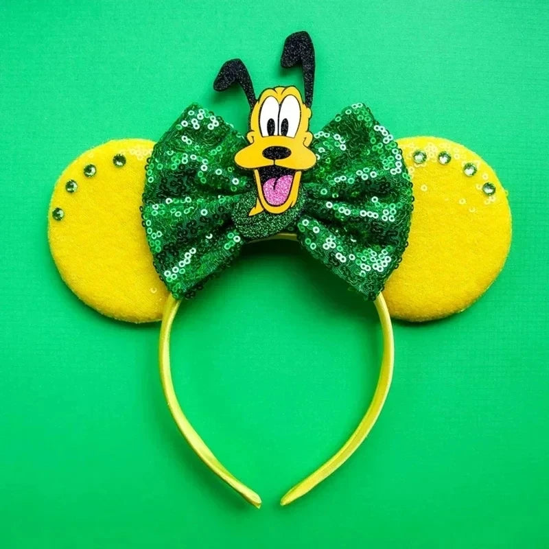 Tiaras com Orelhas do Mickey e Laços Disney – Acessórios de Cabelo para Bebês, Crianças e Adultos