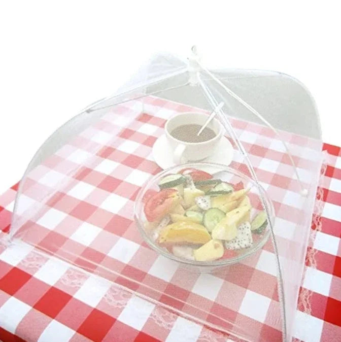 Capa Dobrável para Alimentos | Proteção Contra Moscas e Insetos | Tampa Pop-Up para Frutas, Vegetais e Refeições
