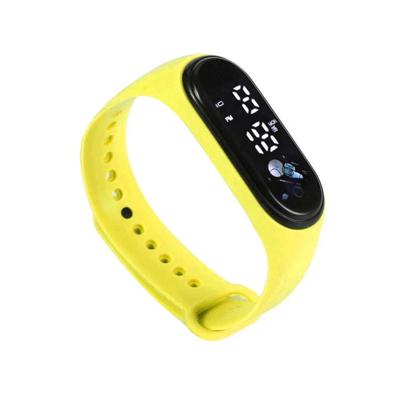 Relógio Infantil Esportivo à Prova d’Água – Analógico e Digital com Pulseira de Silicone