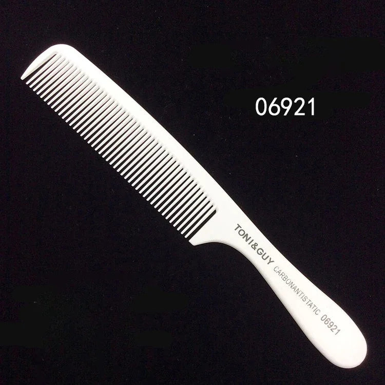 Pente Profissional Antiestático para Cabelo – Barber e Salão, Escova de Corte com Dentes Largos