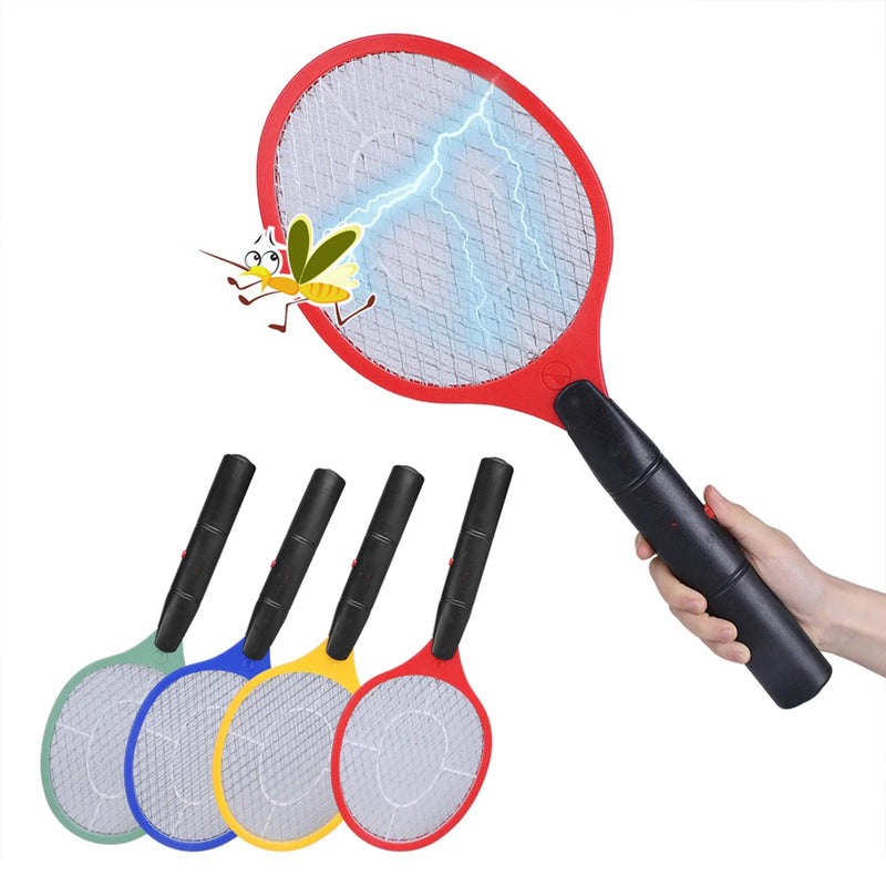 Raquete Elétrica Contra Mosquitos e Insetos | Mata Moscas e Mosquitos Sem Fio | Bug Zapper Portátil para Casa, Cozinha e Camping