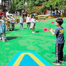 Bola de Treinamento Infantil com Elástico – Brinquedo Outdoor para Exercícios de Braço e Coordenação (3+ anos)