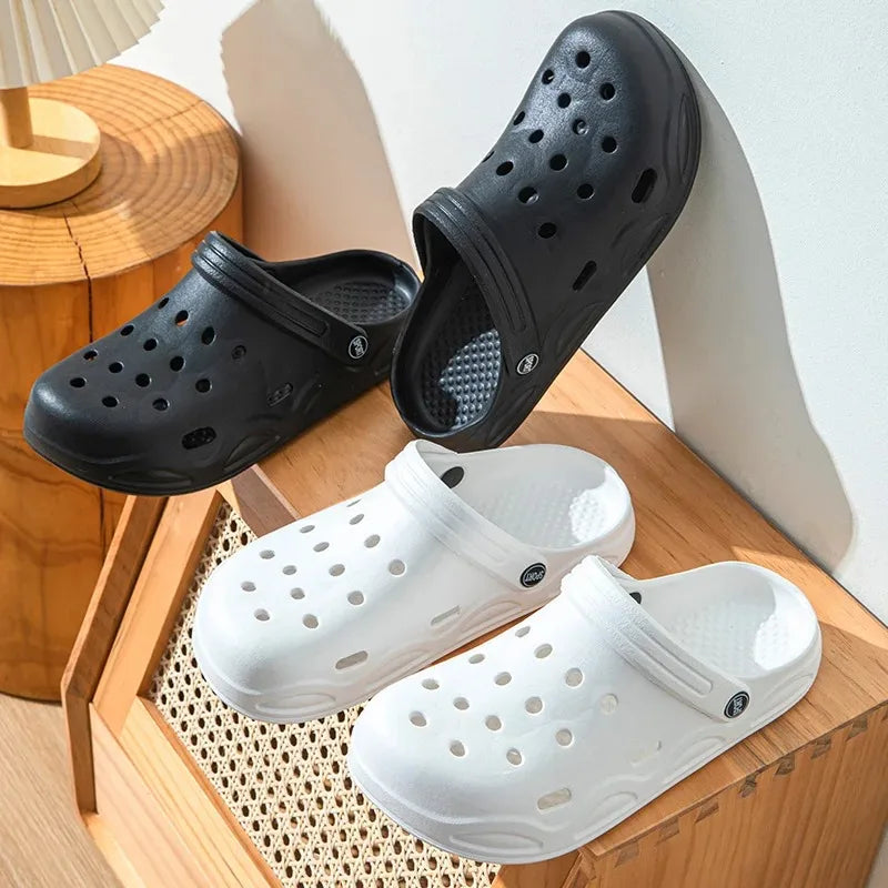 Sandálias Masculinas Leves com Solado Antiderrapante – Conforto e Ventilação para o Verão