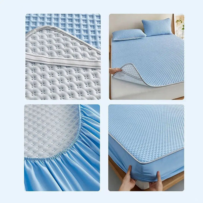 Colchão Refrescante de Seda Gelada | Respirável, Confortável e Macio para Cama