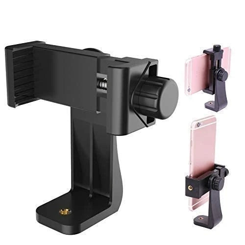 Suporte de Clipe Ajustável para Celular com Cinta Peitoral – Acessório Universal para Esportes e Câmeras