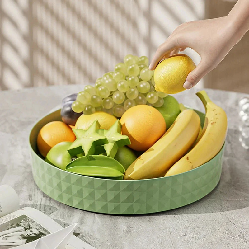 Prateleira Giratória para Armazenamento de Condimentos de Cozinha | Rack Rotativo 360° Antiderrapante | Multiuso para Temperos, Cosméticos e Utensílios