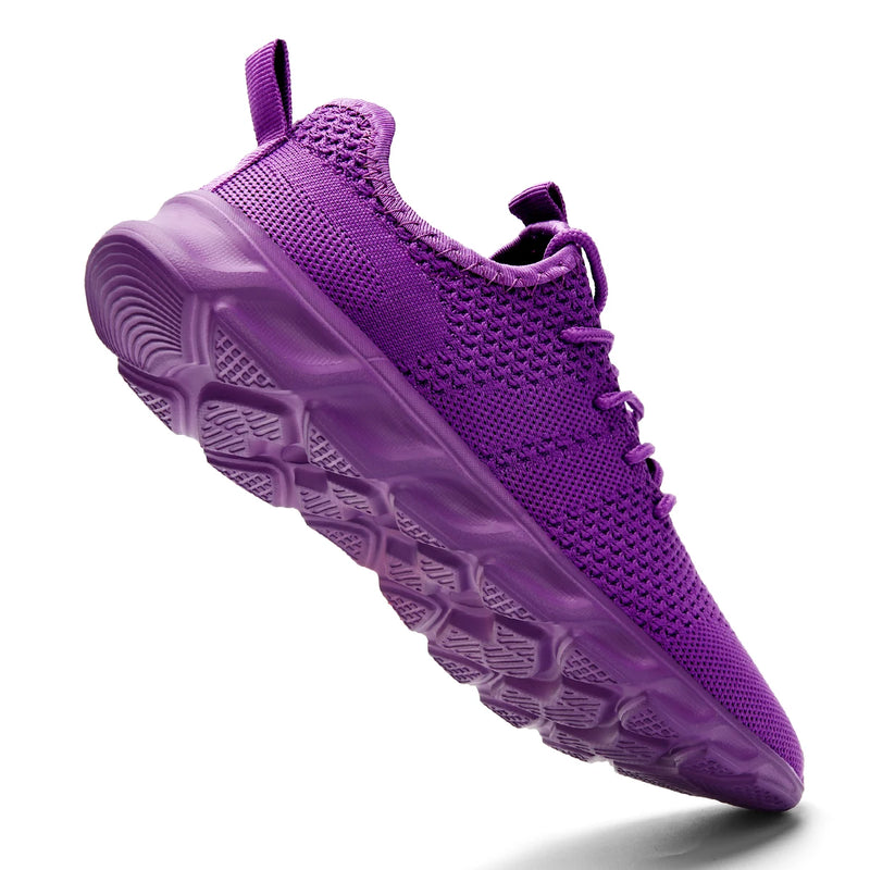 Tênis de Corrida Masculino Leve e Respirável – Confortável, Antiderrapante e Resistente para Corrida, Caminhada e Atividades Casuais