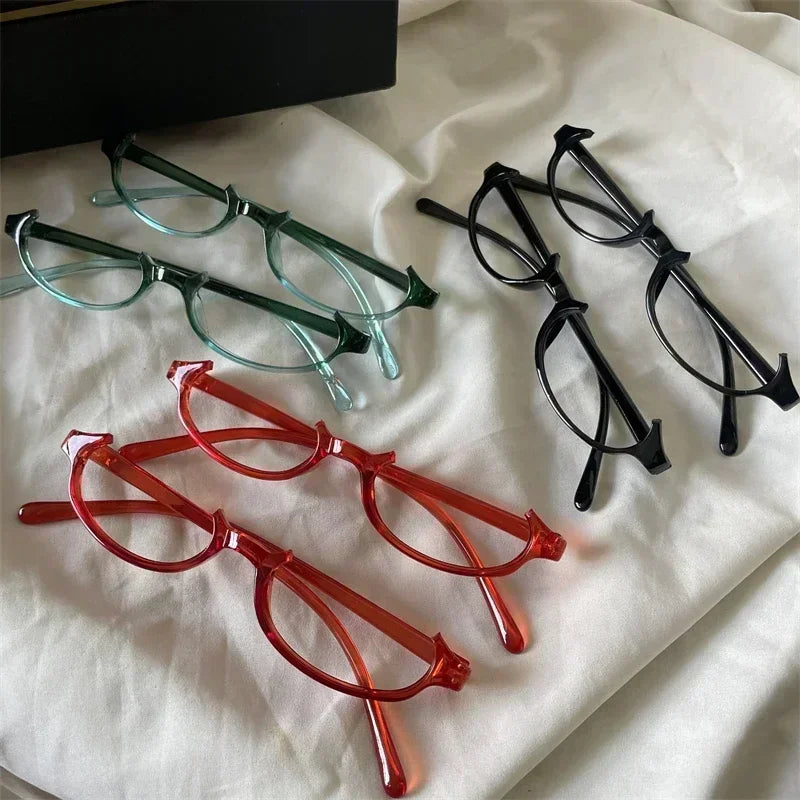 Óculos de Cosplay Kamishiro Rize / Akemi Homura | Acessório de Moda Redondo Sem Lentes
