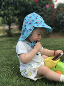 Chapéu de Sol Infantil Ajustável – Proteção Solar FPS 50+ para Bebês e Crianças