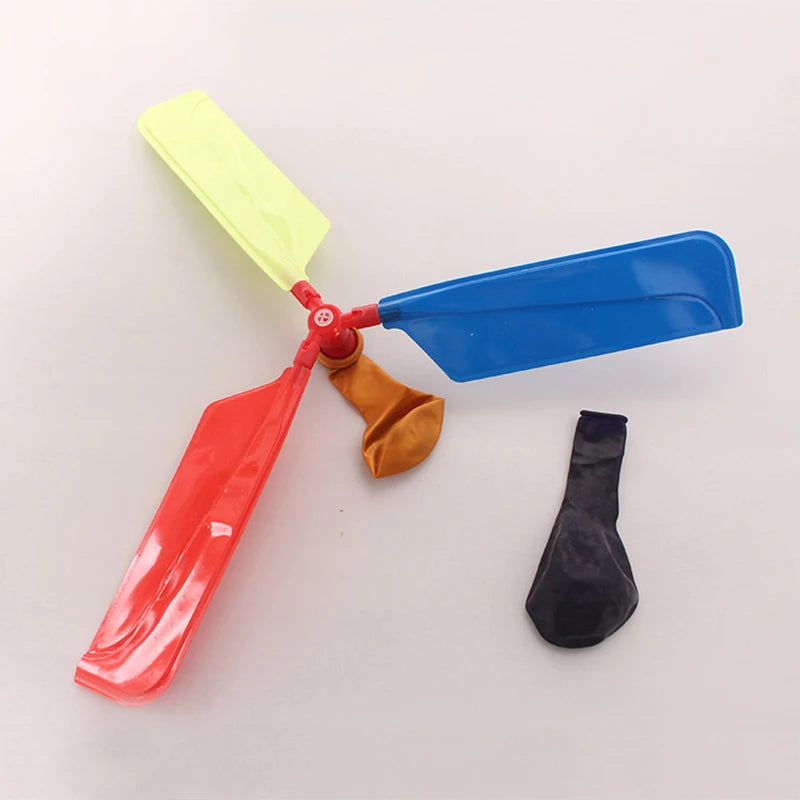 6PCS Helicóptero de Balão – Brinquedo Divertido para Crianças, Festa de Aniversário e Dia das Crianças