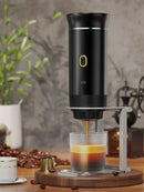 Máquina de Café Espresso Elétrica Portátil Wireless DENOKIN | 3 em 1 para Cápsulas, Pó e Viagem | Para Carro, Casa e Camping