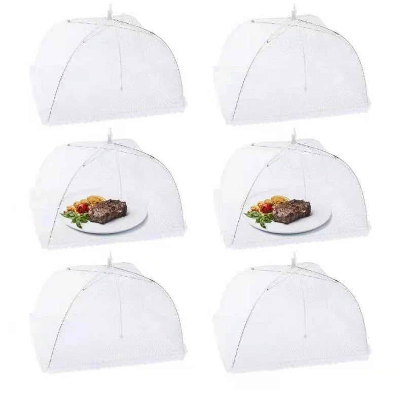 Capa Dobrável para Alimentos | Proteção Contra Moscas e Insetos | Tampa Pop-Up para Frutas, Vegetais e Refeições
