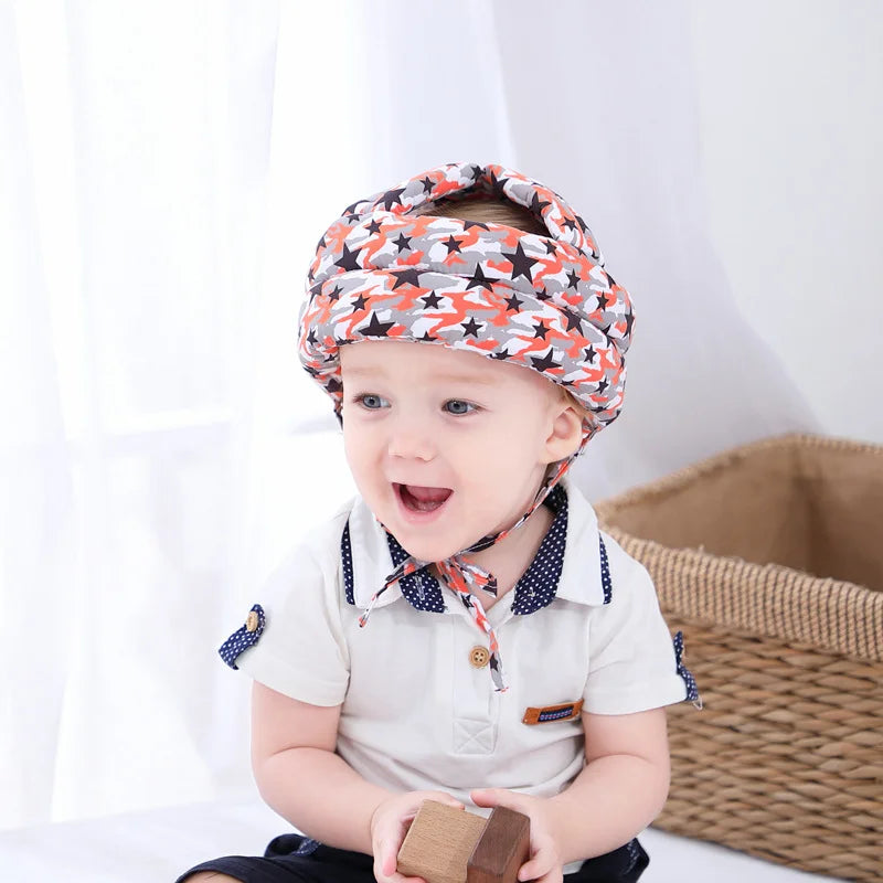 Capacete de Segurança Infantil Anti-Queda – Proteção de Cabeça para Bebês e Toddlers (1 a 3 anos)