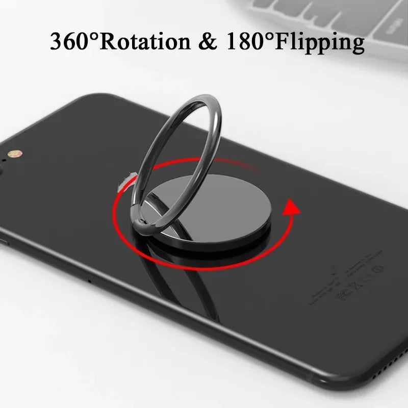 Suporte de Anel para Celular – Stand e Grip Universal para Smartphone