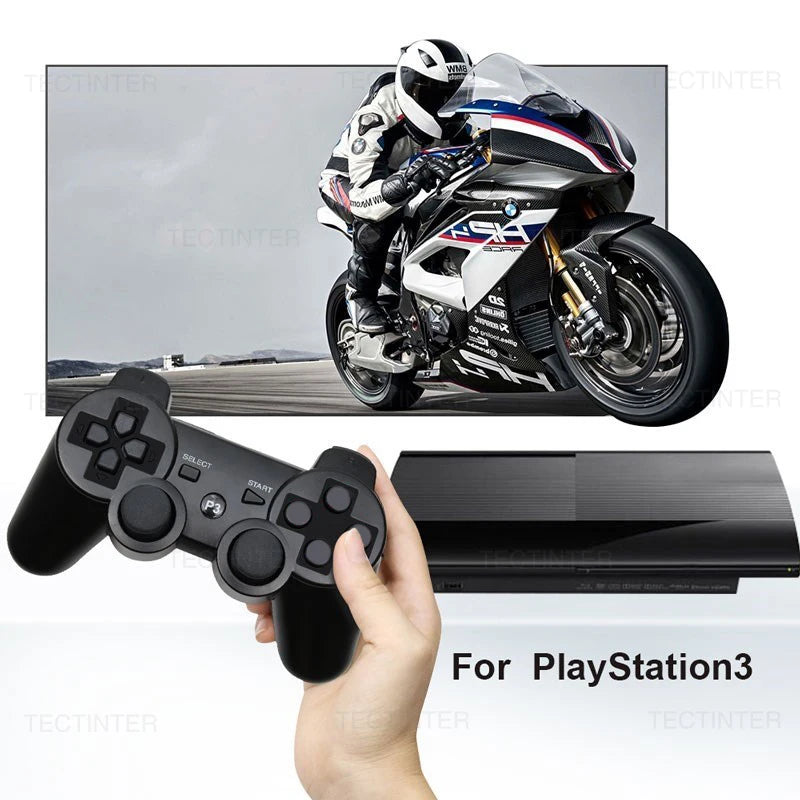 Controle Wireless Gamepad TECTINTER – Controle Bluetooth para PS3, PC e Android