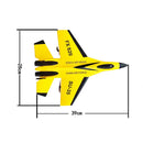 Avião RC SU35 FX620/FX820 – Modelo Planador com Controle Remoto 2.4G e Luzes LED