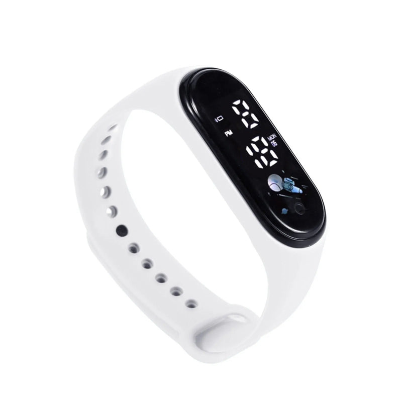Relógio Infantil Esportivo à Prova d’Água – Analógico e Digital com Pulseira de Silicone