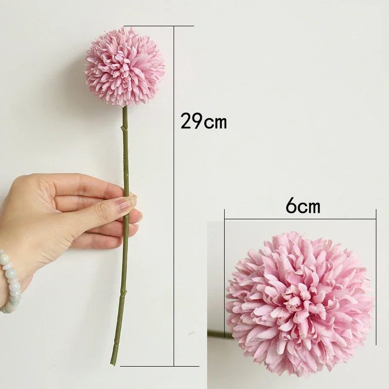 Buquê de Hortênsias Artificiais 5 Peças | Decoração de Casa, Quarto e Casamento