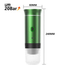 Máquina de Café Espresso Elétrica Portátil Wireless DENOKIN | 3 em 1 para Cápsulas, Pó e Viagem | Para Carro, Casa e Camping