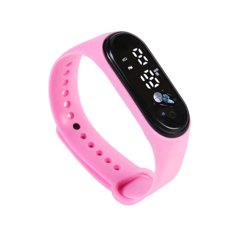 Relógio Infantil Esportivo à Prova d’Água – Analógico e Digital com Pulseira de Silicone